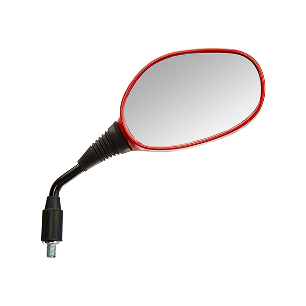 Uno Minda RV-5011R-RED Shatterproof Glass Rear View Mirror(Sports.Red)-Right Hand For Hero Glamour  